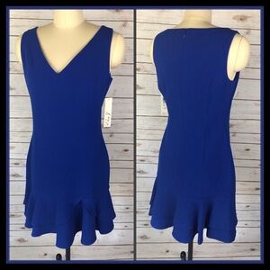 Eliza J Blue Sleeveless Dress